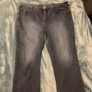 NYDJ Womens Sparkle Jeans Size 18